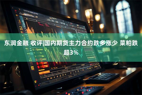 东润金融 收评|国内期货主力合约跌多涨少 菜粕跌超3%
