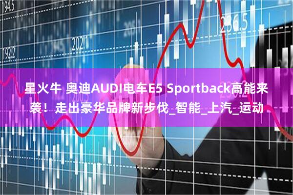 星火牛 奥迪AUDI电车E5 Sportback高能来袭！走出豪华品牌新步伐_智能_上汽_运动